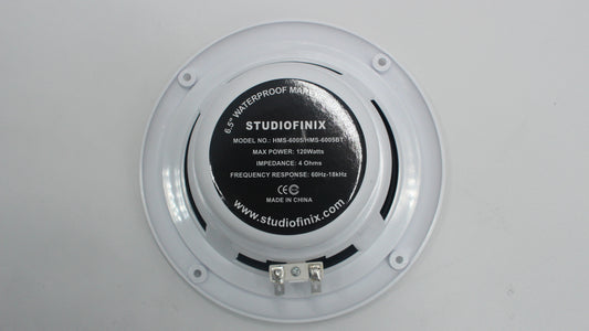STUDIOFINIX HMS-6005 6.5" Marine Speakers | 240W Waterproof 2-Way (Pair)