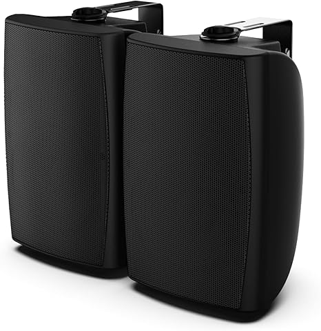 STUDIOFINIX 8-Inch 600W Passive Outdoor Speakers Wired, IP44-Rated Waterproof, All-Weather Speakers Ideal for Large Spaces (Commercial Areas, Spacious Backyards, Auditorium)