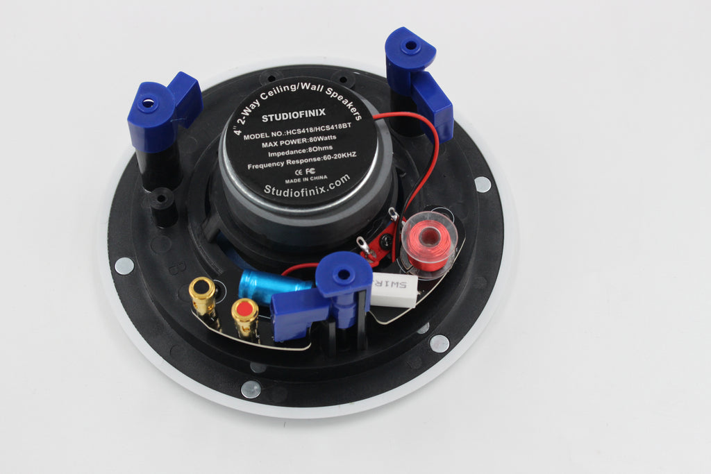 Studiofinix  Marine Speakers Waterproof 4" 2 Way 160watts HMS-418