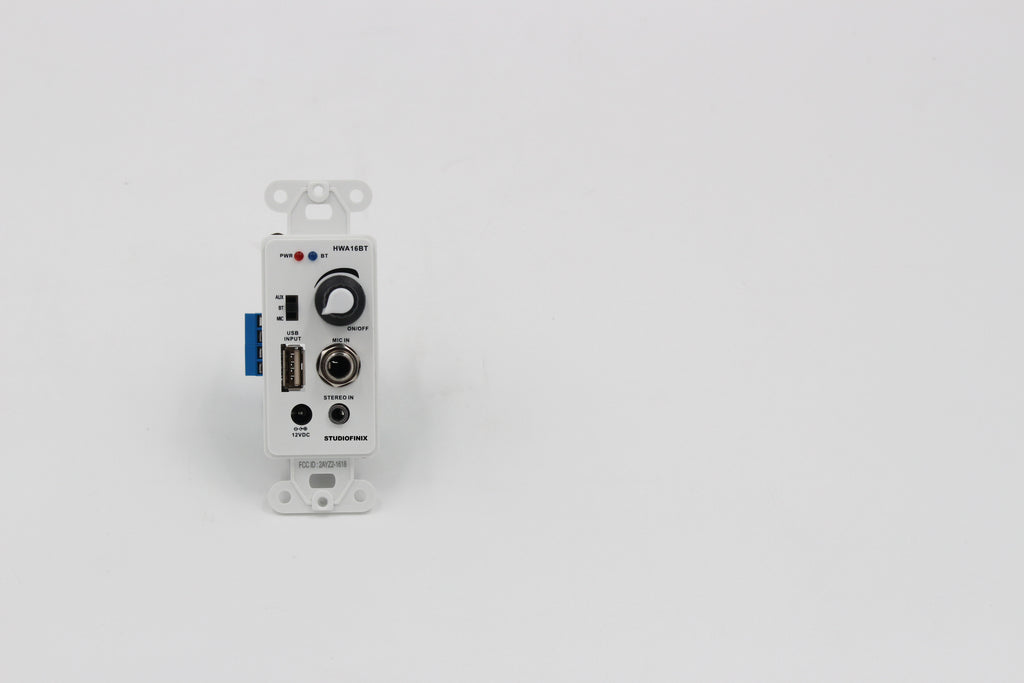 Studiofinix   Wall Audio video receivers   HWA16BT