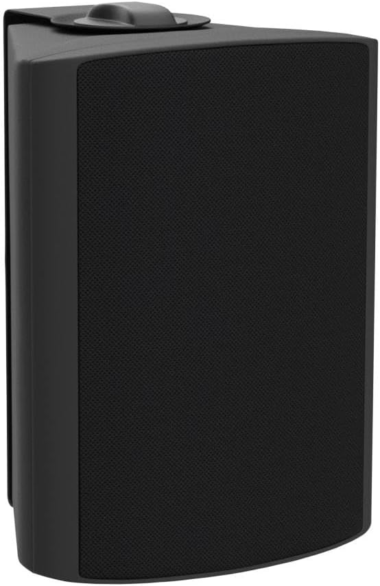 STUDIOFINIX 5.25" Bluetooth Outdoor Wall Speakers – 600W Weatherproof (1 Active + 1 Passive)