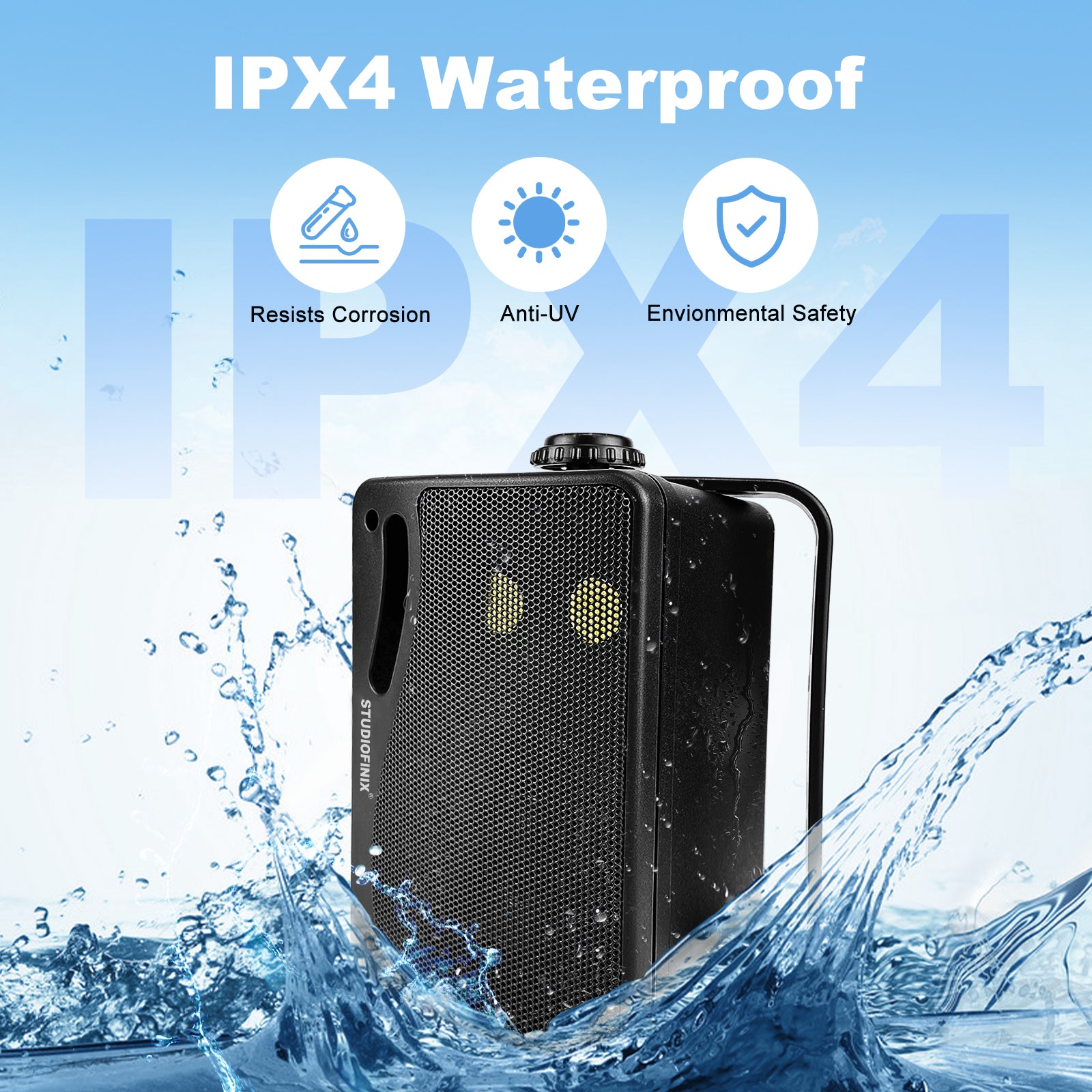 3.5"  Outdoor Speakers 200 Watts ST-HOS-301