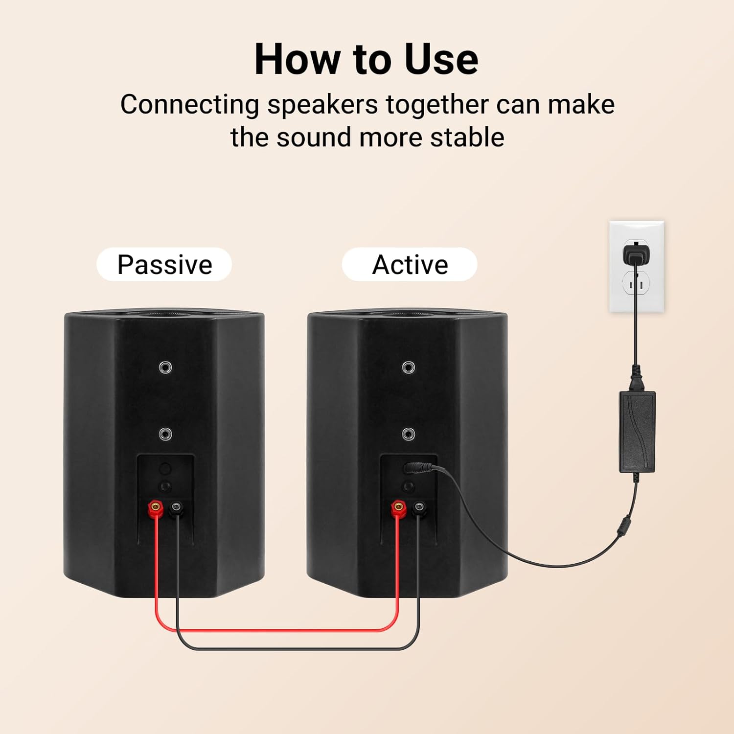 STUDIOFINIX Bluetooth Outdoor Speakers - Waterproof 6.5" Wall Mount (400W Pair)