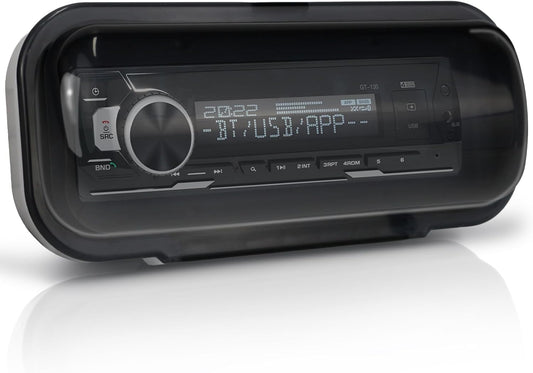 White Waterproof Marine Radio Cover | STUDIOFINIX