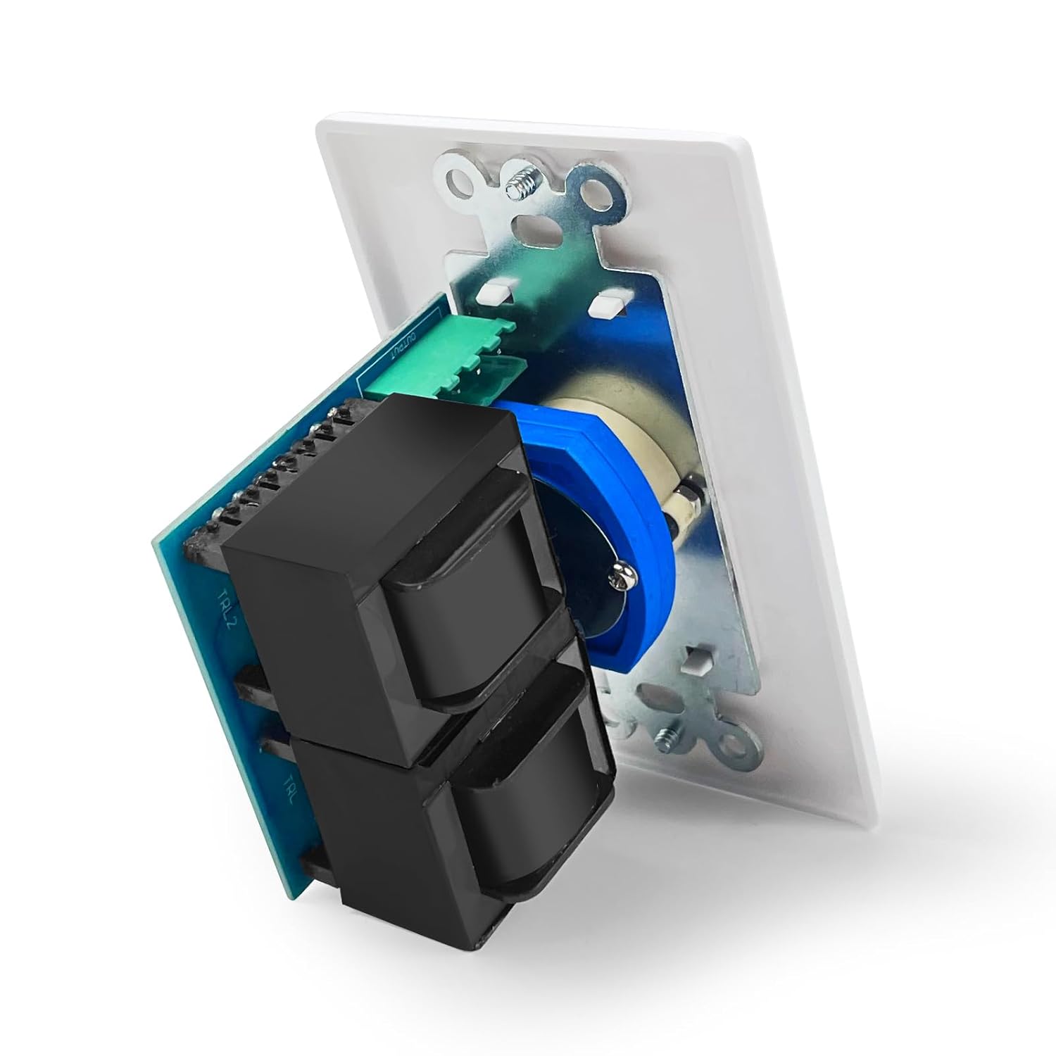 STUDIOFINIX 100W in Wall Volume Control Knob Matching Impedance - Home Audio Smart Speaker Stereo Controller Switch for Home Theater Indoor/Outdoor Remote Speakers