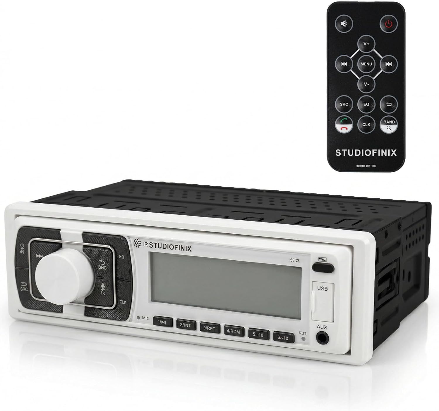 240W Bluetooth 5.1 Marine Stereo | STUDIOFINIX