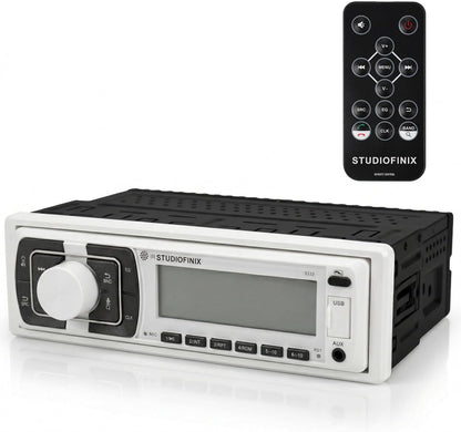 240W Bluetooth 5.1 Marine Stereo | STUDIOFINIX