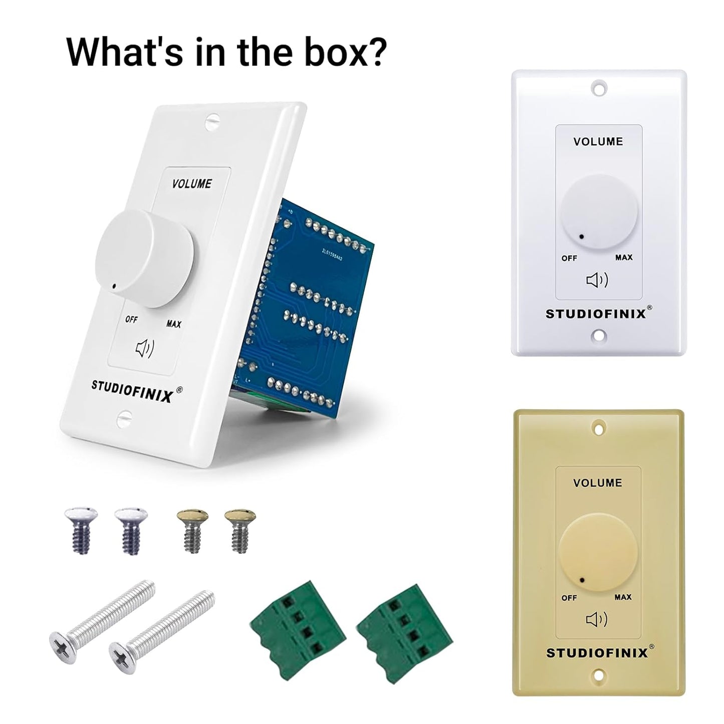 100W Impedance-Matching Volume Control | STUDIOFINIX