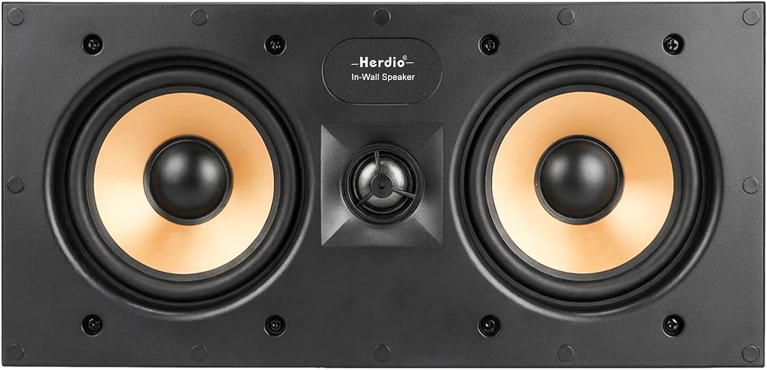 5.25" In-Wall Center Channel Speaker | STUDIOFINIX