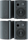 STUDIOFINIX 5.25" Bluetooth Outdoor Wall Speakers | 600W IP44 Weatherproof (Active + Passive Pair)