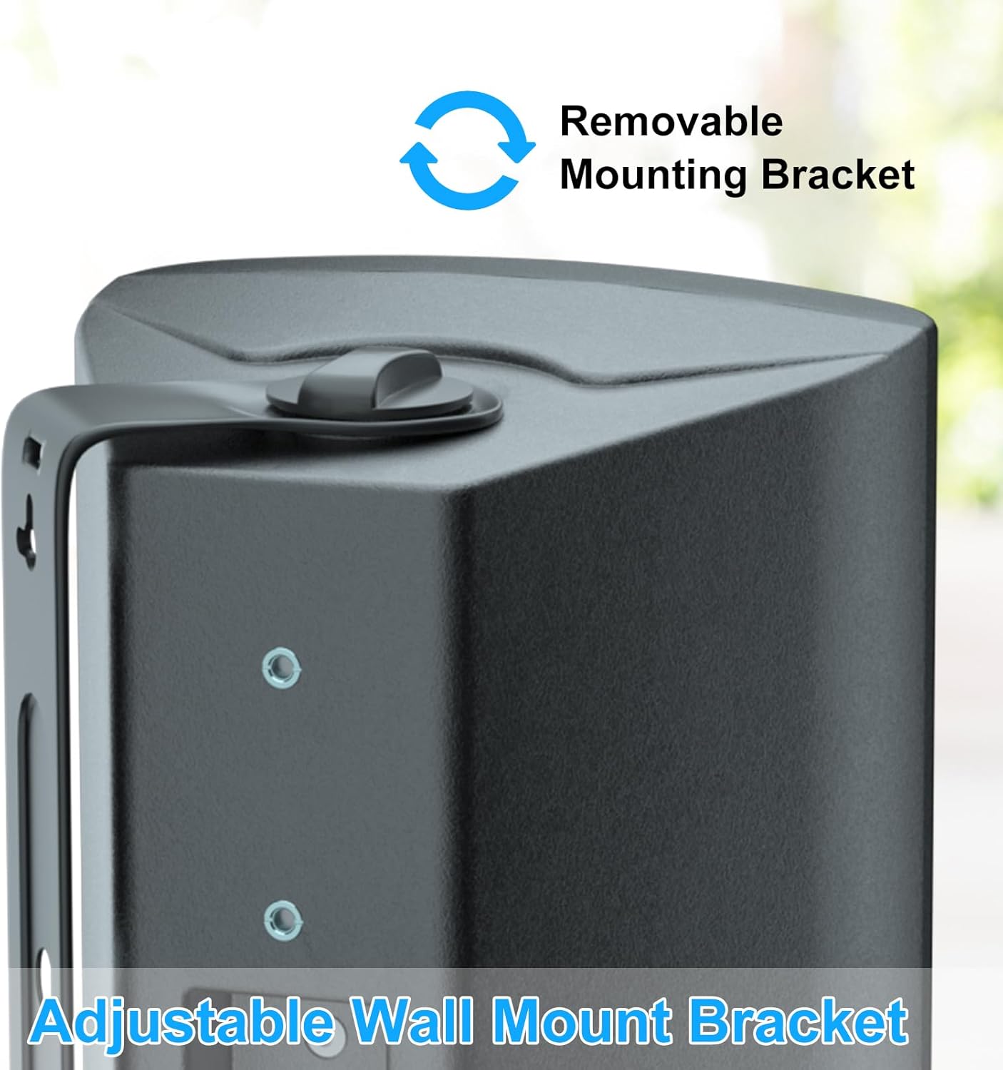 STUDIOFINIX 800W Outdoor Bluetooth Speaker System | IP66 Waterproof Wall Mount with Amplifier (4 Speakers)