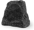 STUDIOFINIX 6.5" Solar-Powered Outdoor Rock Bluetooth Speaker | Waterproof Rechargeable (Single, Gray)