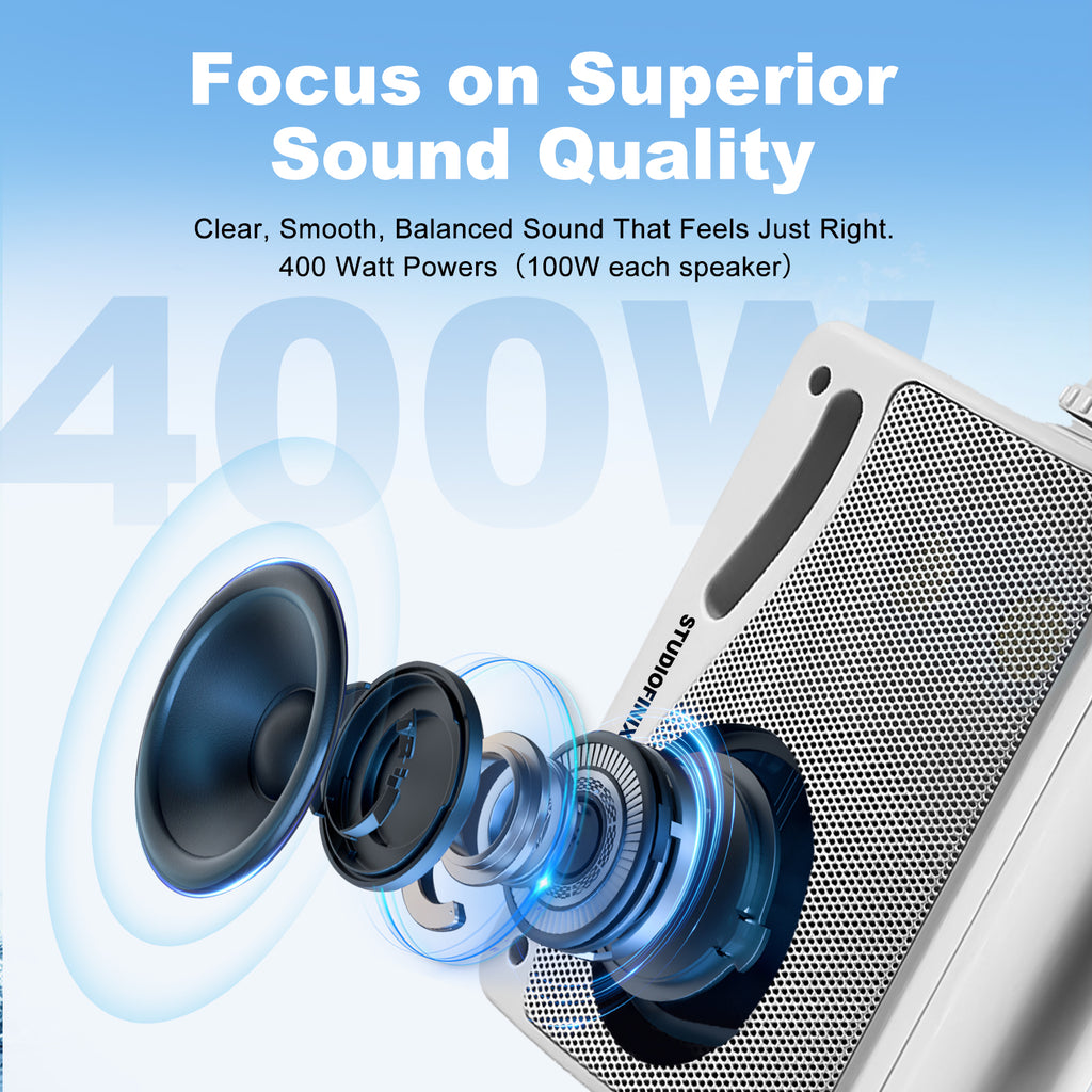 3.5"  Outdoor Speakers 200 Watts ST-HOS-301