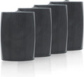 STUDIOFINIX 6.5" Outdoor Wall Speakers 800W | IP44 Weatherproof 4-Pack (2 Pairs)