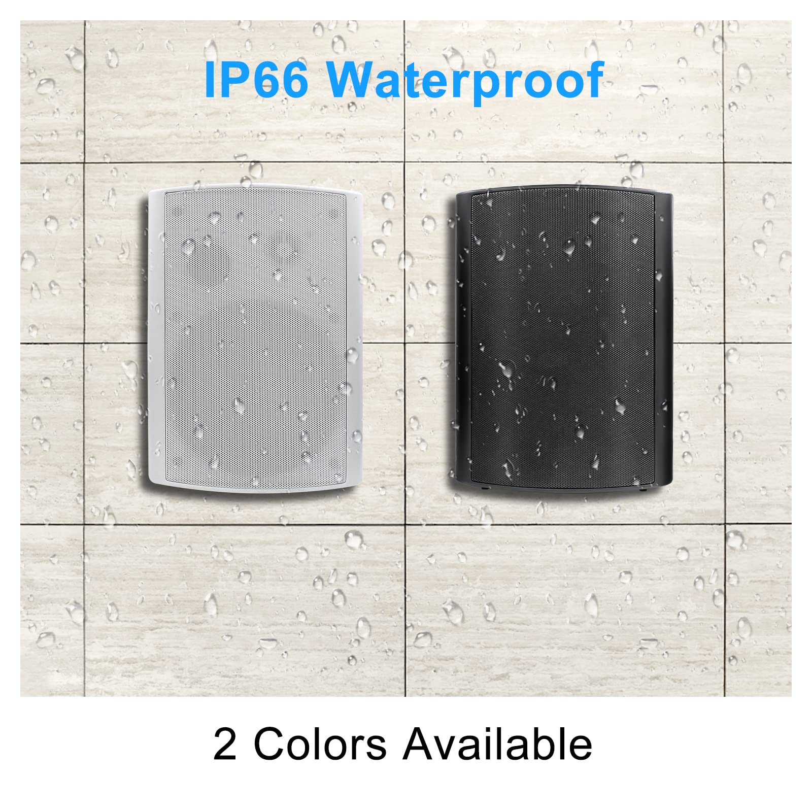 6.5" Outdoor Speakers 400 Watts Waterproof ST-HOS-601