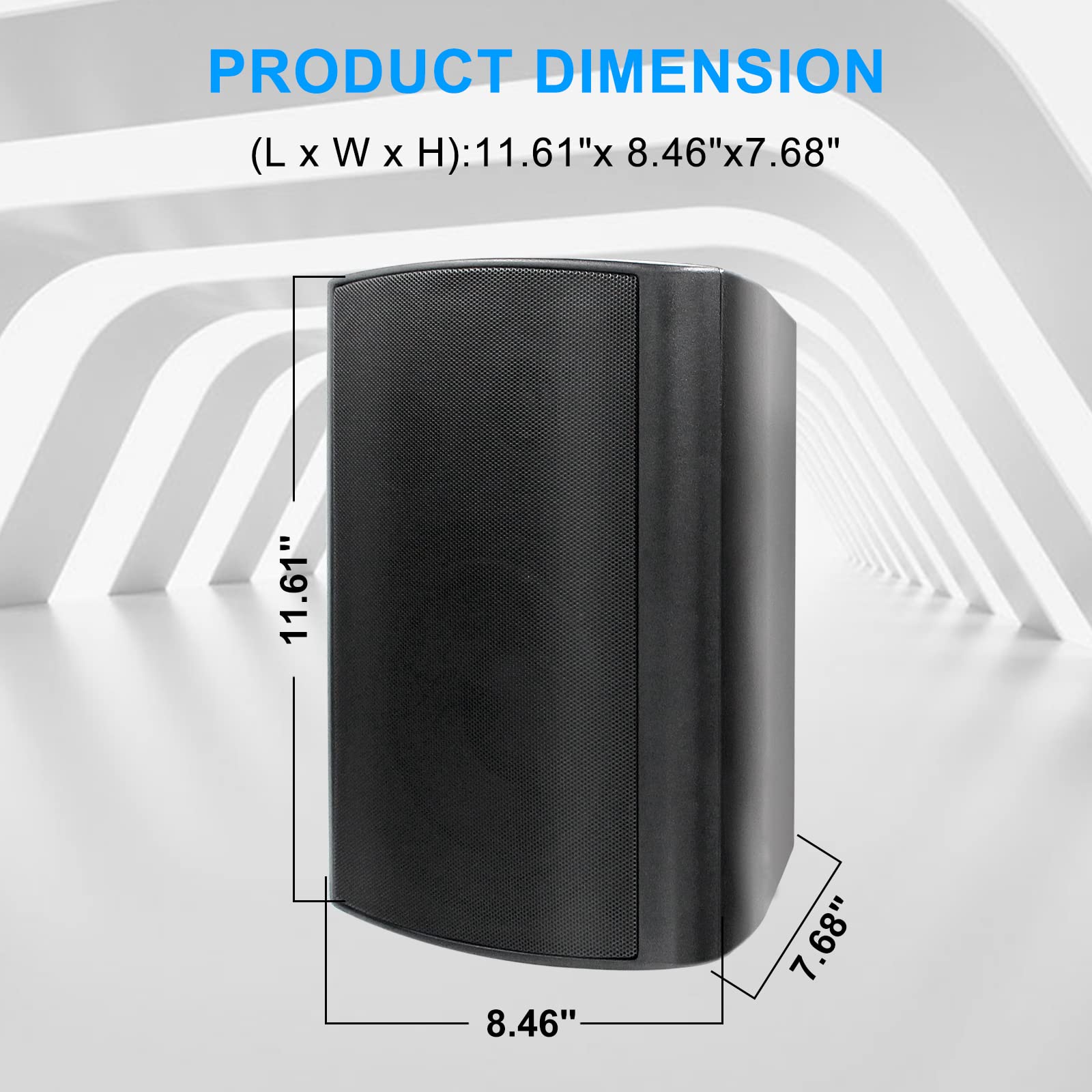 6.5" Outdoor Speakers 400 Watts Waterproof ST-HOS-601