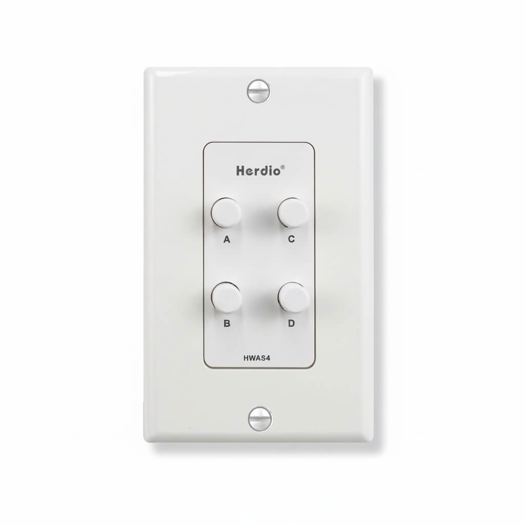 8-Channel In-Wall Speaker Selector | STUDIOFINIX