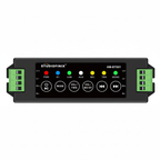 STUODIOFINIX 4-Channel Bluetooth Amplifier - Front View with Control Panel