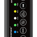 4-Channel Mini Amplifier - Control Panel Close-Up Detail