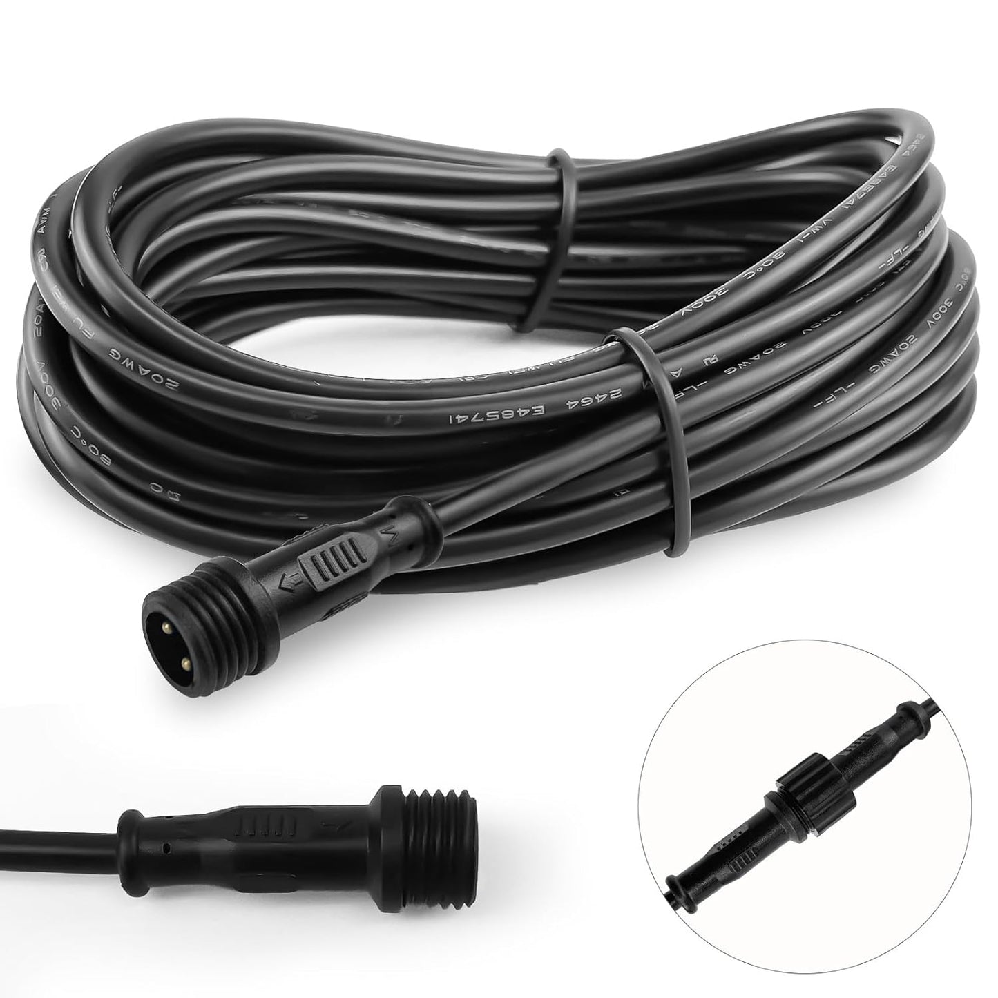 STUDIOFINIX 10M Rock Speaker Power Cable | Outdoor Audio Extension Cord for Rock Speakers