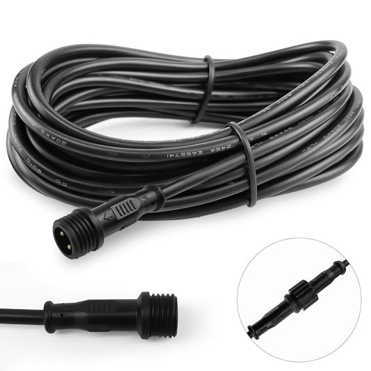 STUDIOFINIX 10M Rock Speaker Power Cable | Outdoor Audio Extension Cord for Rock Speakers